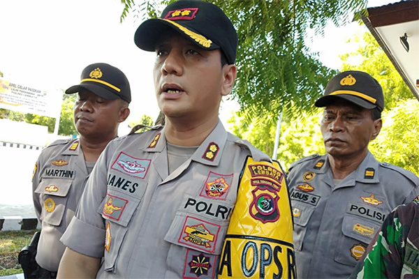Kapolres Lembata, Nusa Tenggara Timur, Ajun Komisaris Besar Pol Janes Simamora