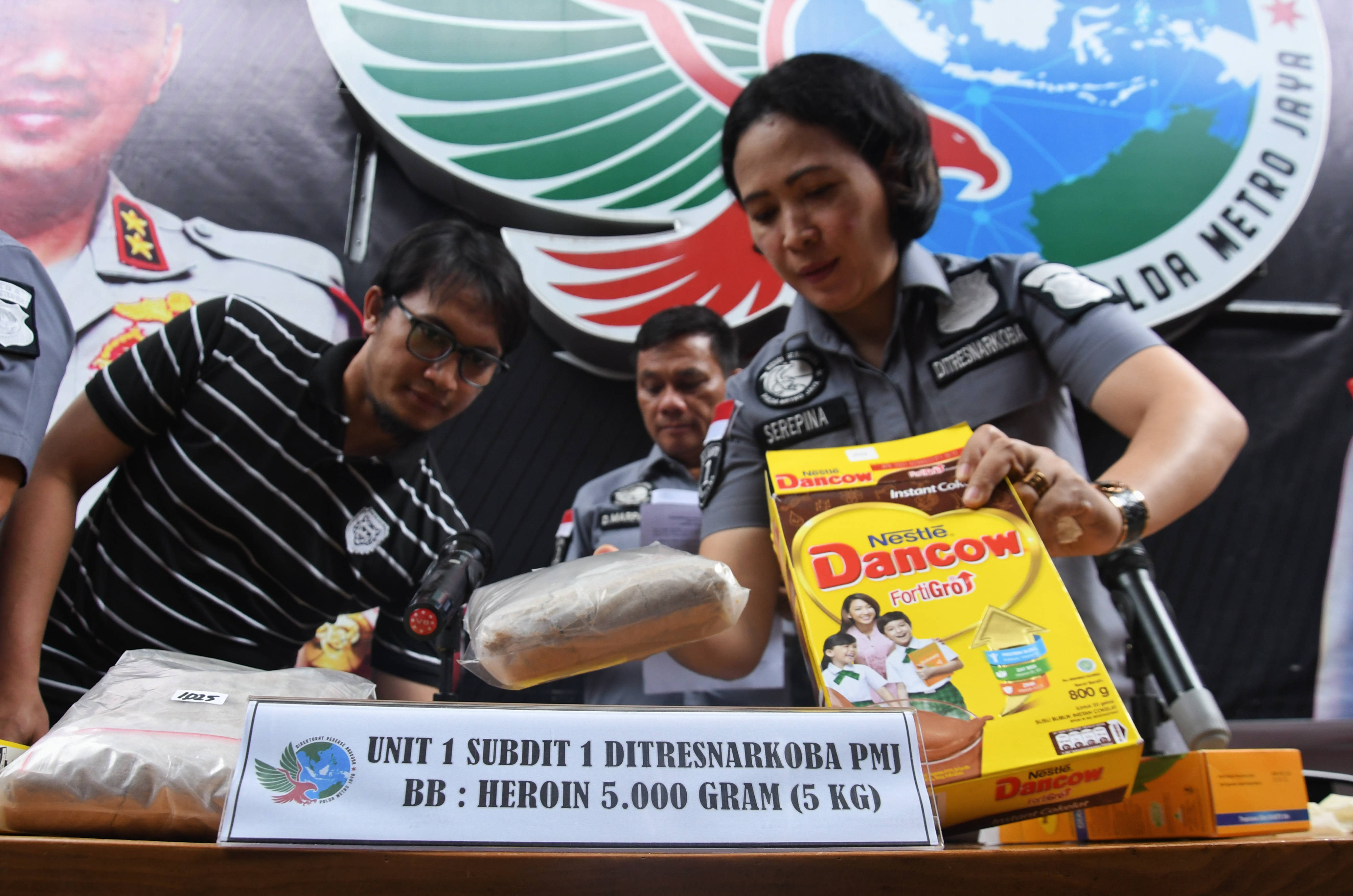 Pengungkapan Heroin Jaringan Indonesia-Pakistan