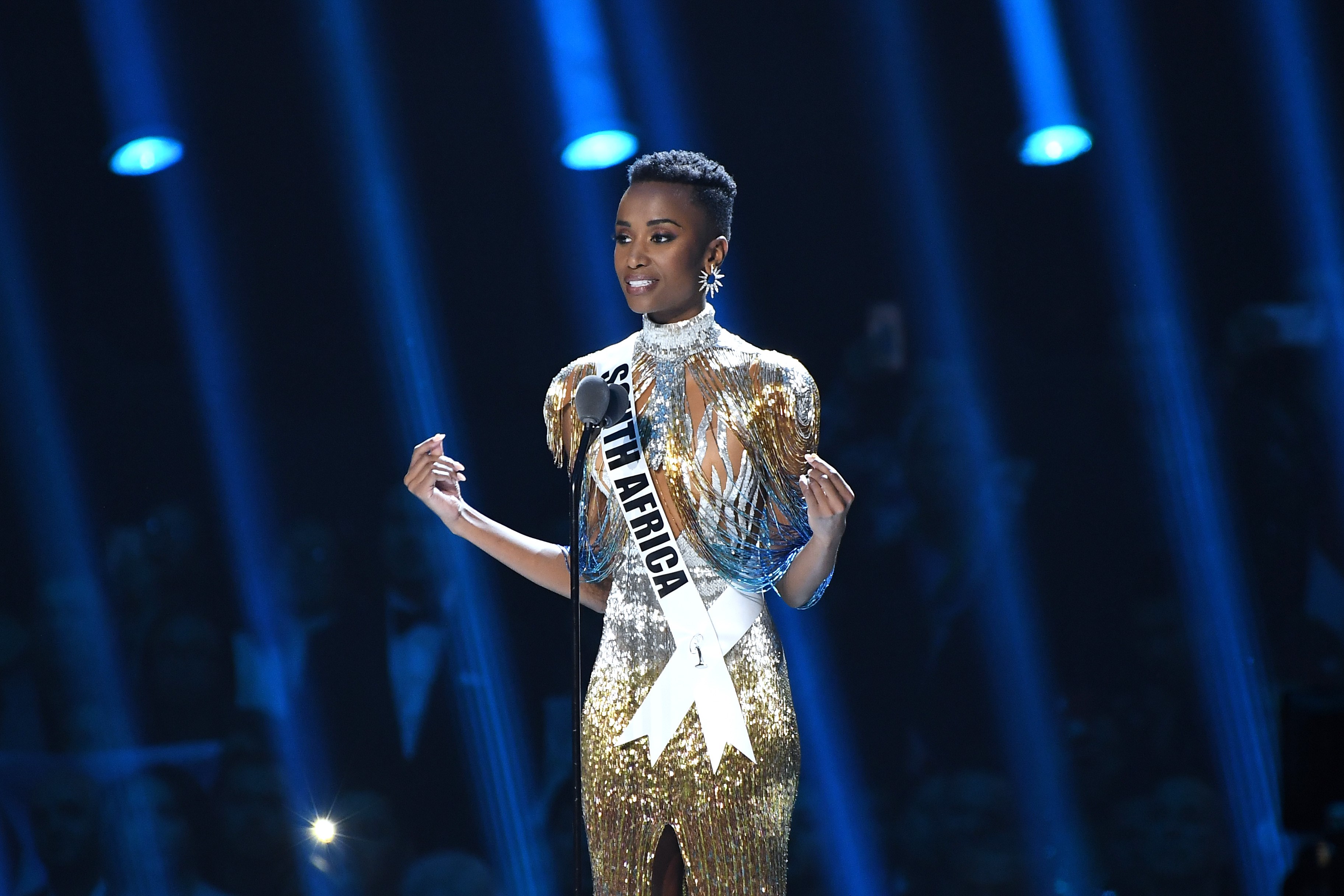 Pemenang Miss Universe 2019, Miss Afrika Selatan Zozibini Tunzi