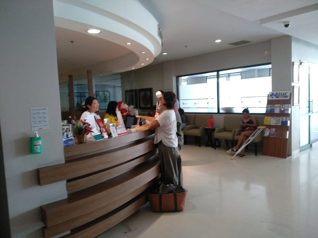 Suasana kunjungan calon pasien di BIMC Siloam Hospitals Nusa Dua Bali. 