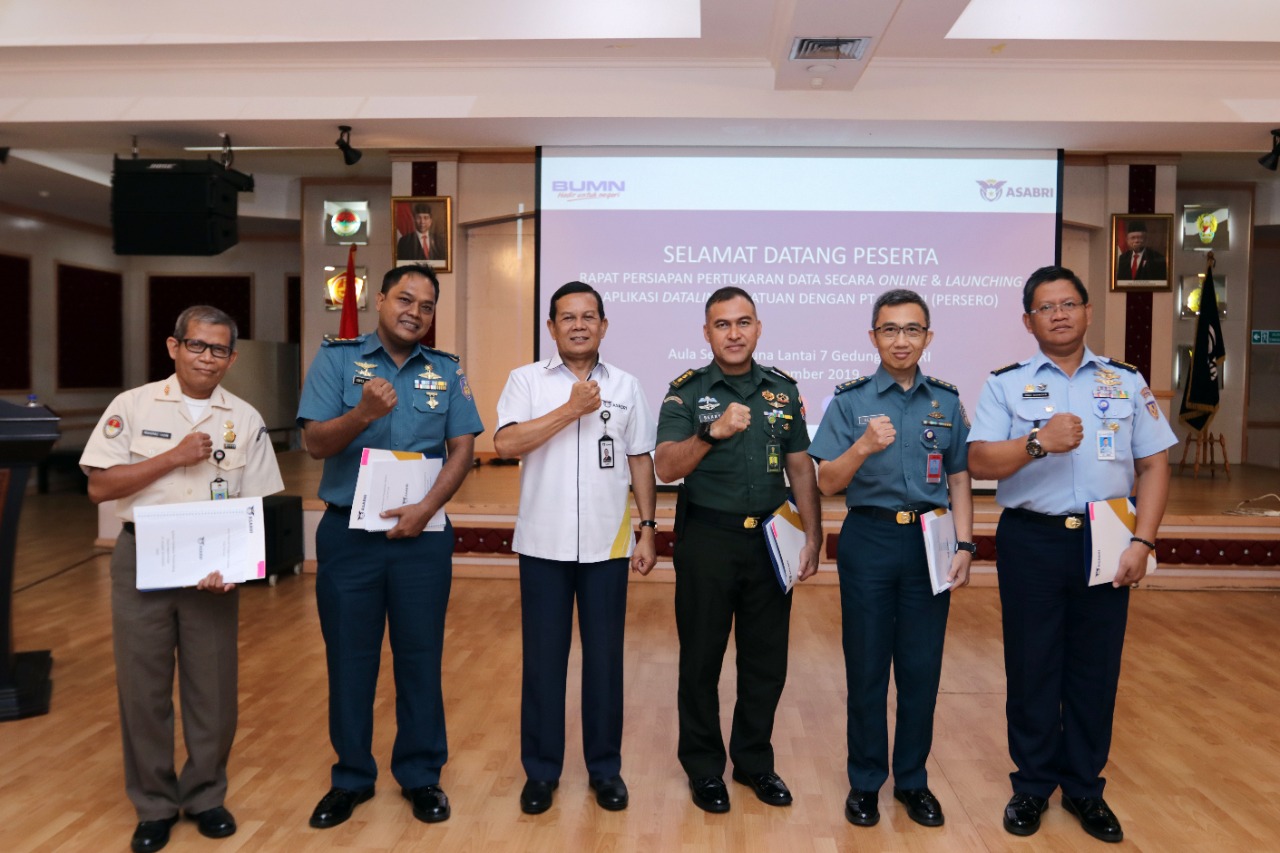 ASABRI Launching Aplikasi Datalink Kesatuan