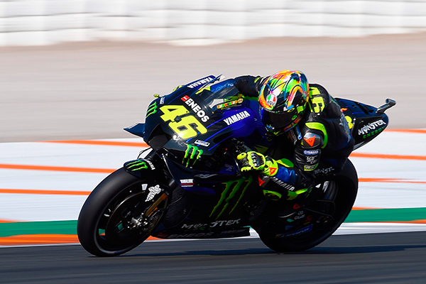 Pembalap Italia Valentino Rossi
