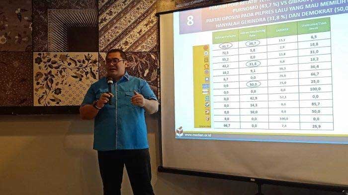 Direktur Utama Median, Rico Marbun.