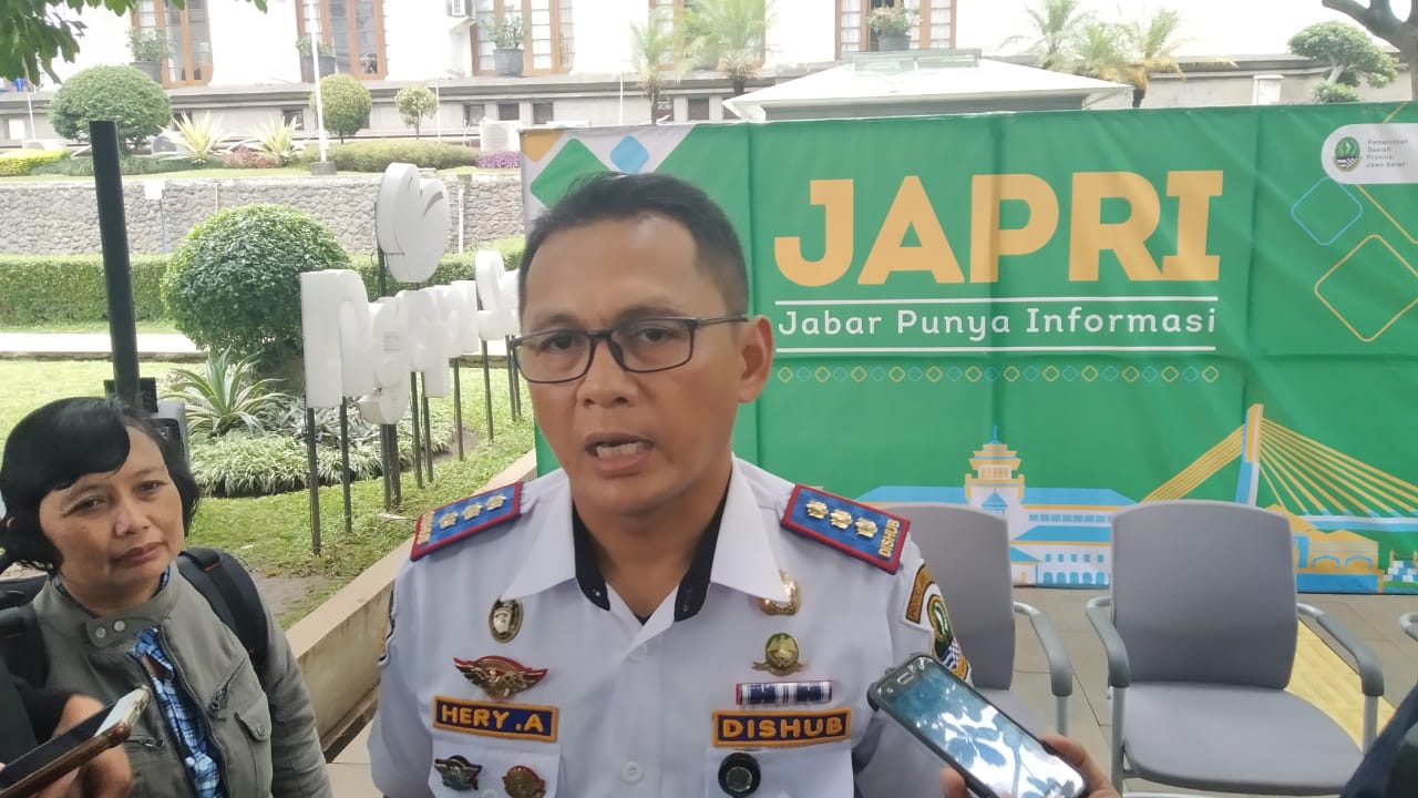 Kepala Dishub Jabar, Heri Antasari.