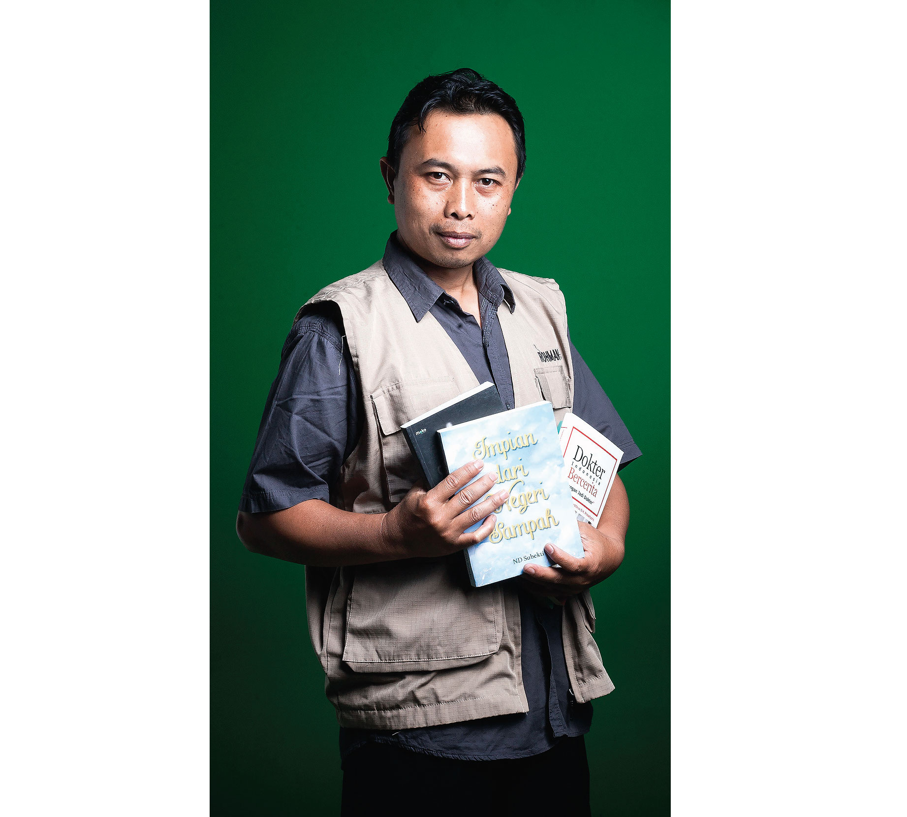 Rohman Gumilar Lewat Literasi Lanjutkan Harapan