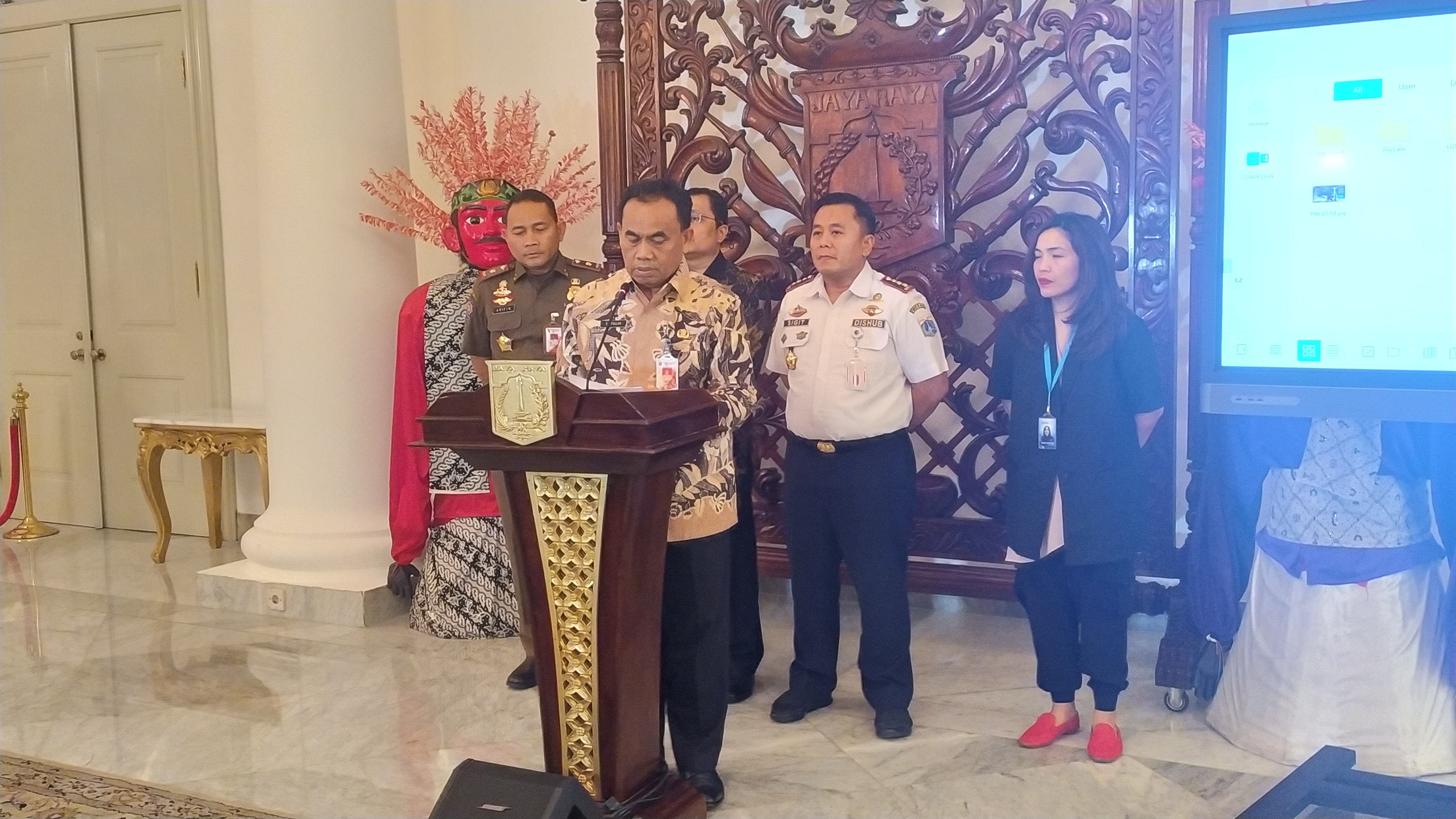 Sekertaris Daerah DKI, Saefullah