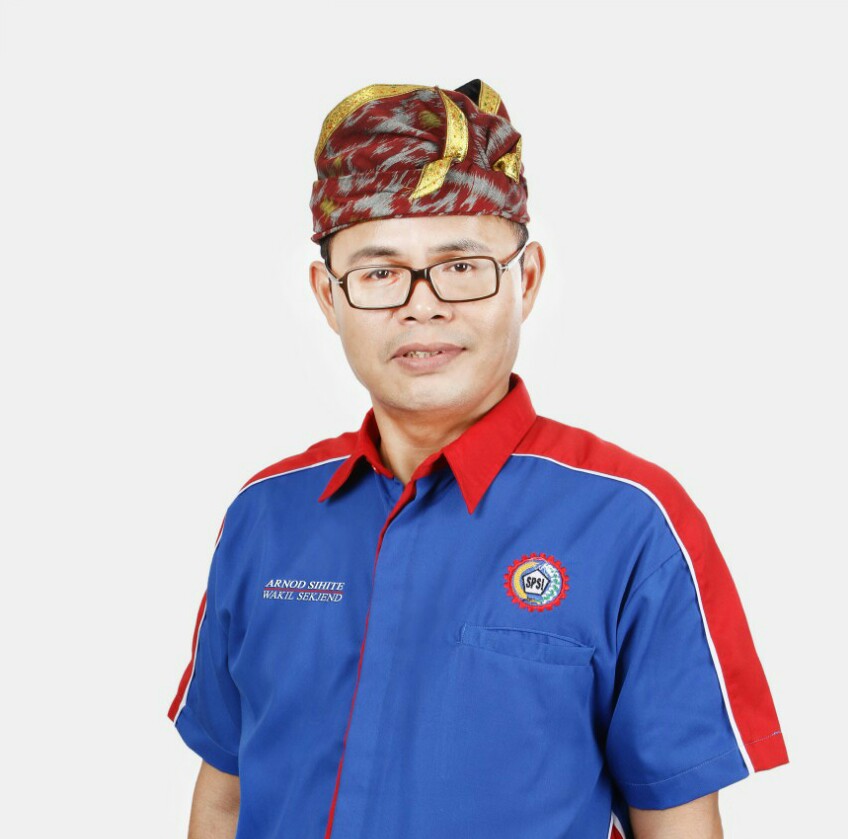 Sekjen KSPSI Arnold Sihite