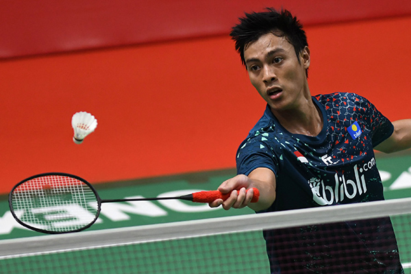 Pebulu tangkis tunggal putra Indonesia, Shesar Hiren Rhustavito 