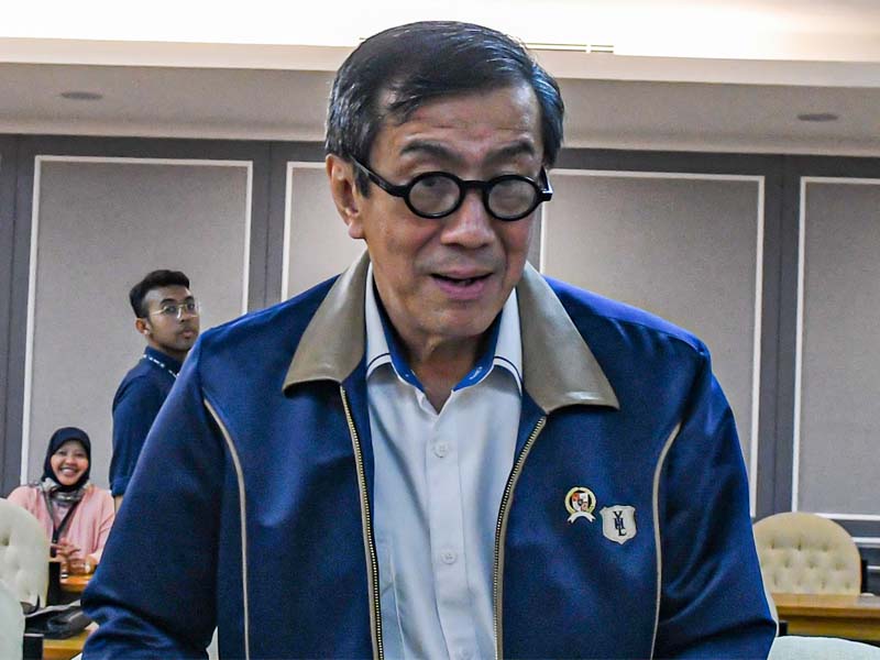 Menteri Hukum dan HAM Yasonna H Laoly 