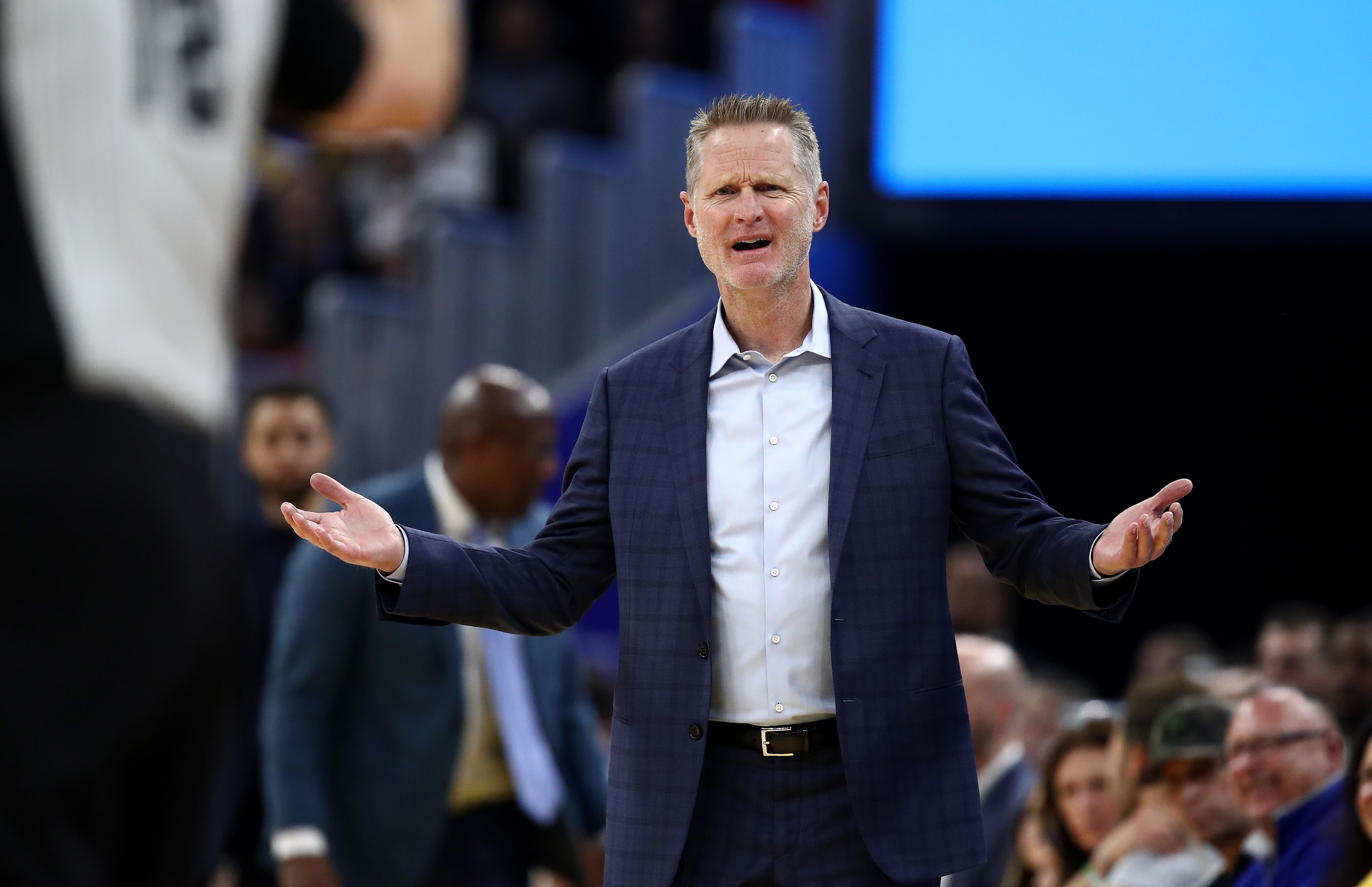 Pelatih Golden State Warriors Steve Kerr