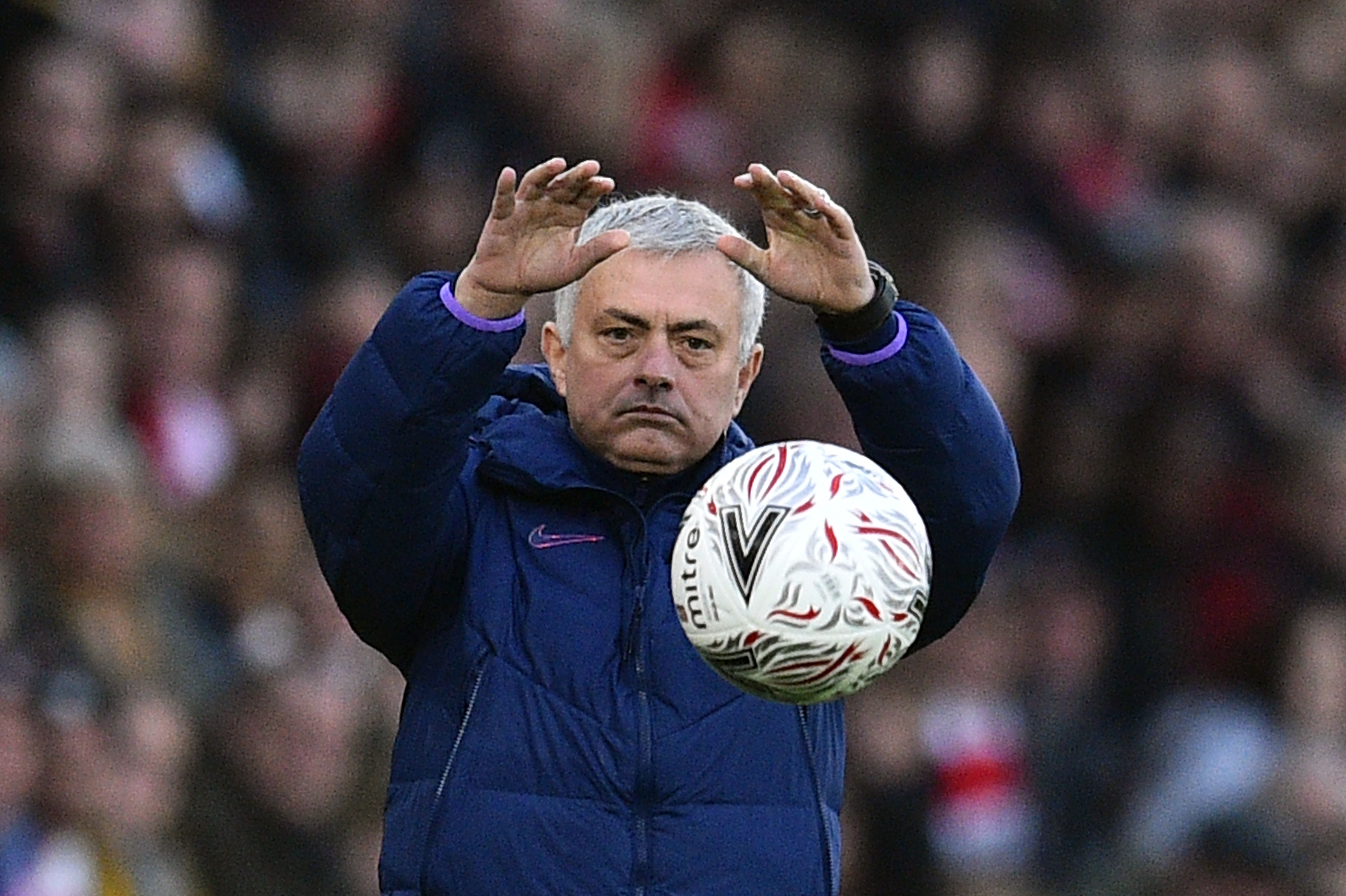 Pelatih Tottenham Hotspur Jose Mourinho