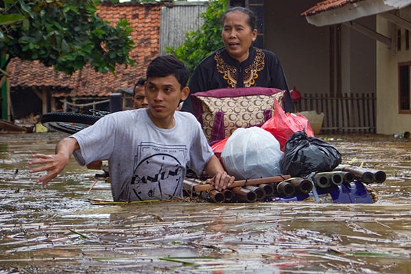 Banjir di Karawang