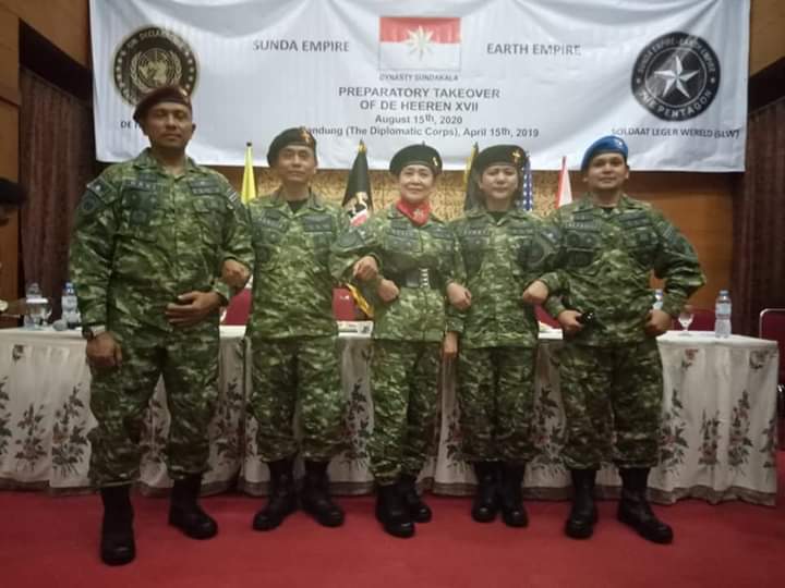 Salah satu foto terkait keberadaan kelompok Sunda Empire