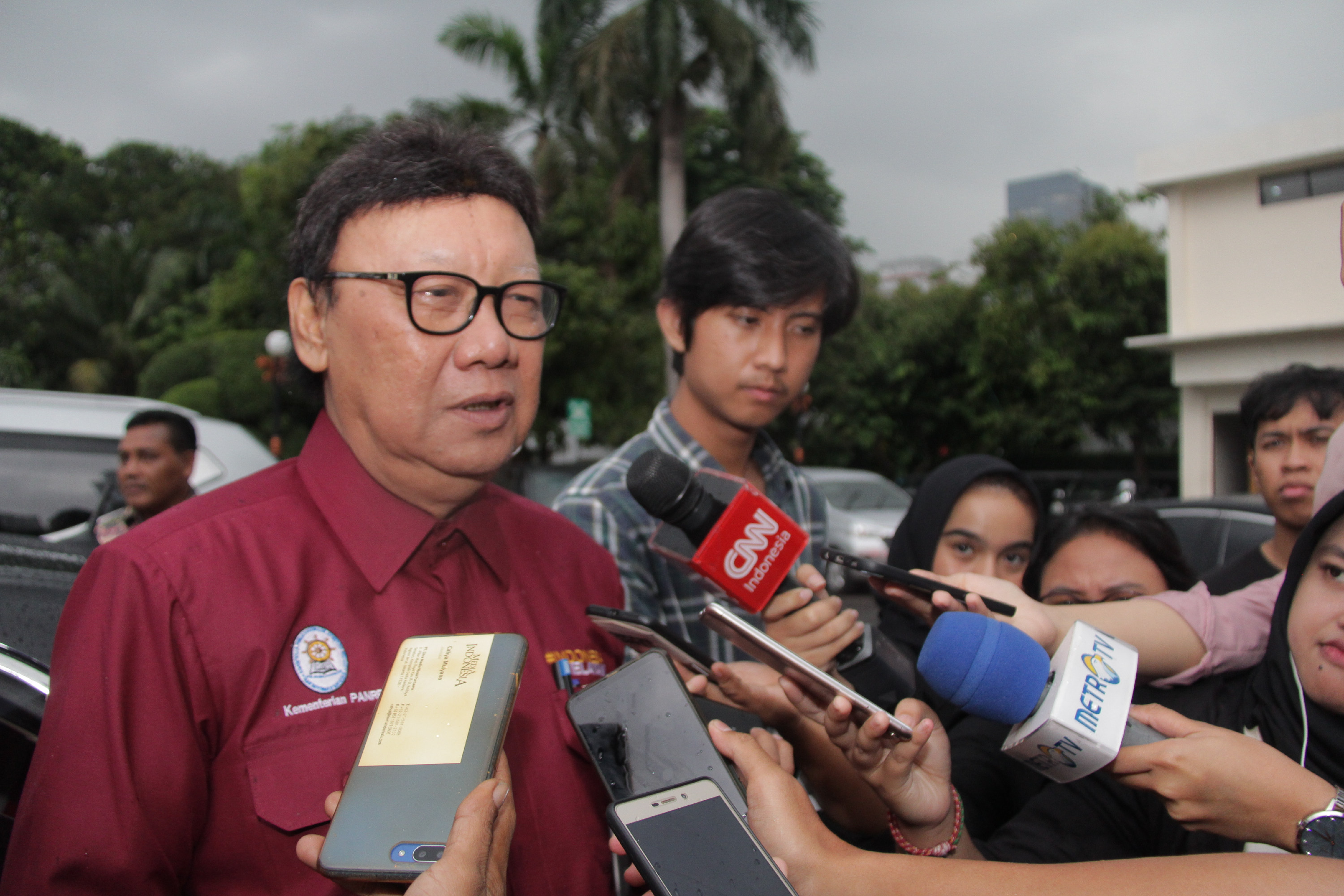 Menteri Pendayagunaan Aparatur Negara dan Reformasi Birokrasi (PAN-RB) Tjahjo Kumolo