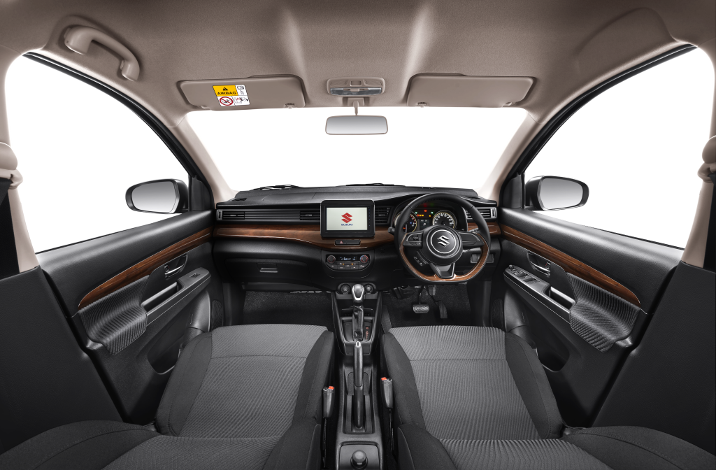Tampilan interior baru Suzuki Ertiga