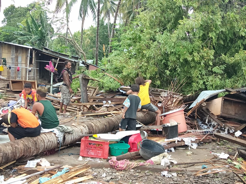 Dampak bencana puting beliung di Lembata, NTT