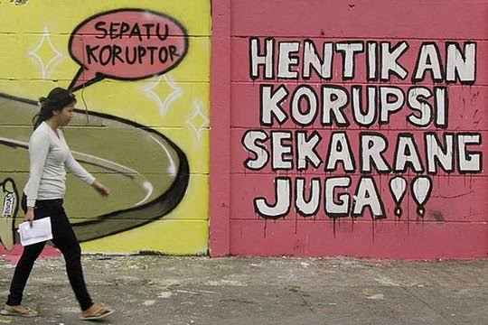 Mural anti korupsi