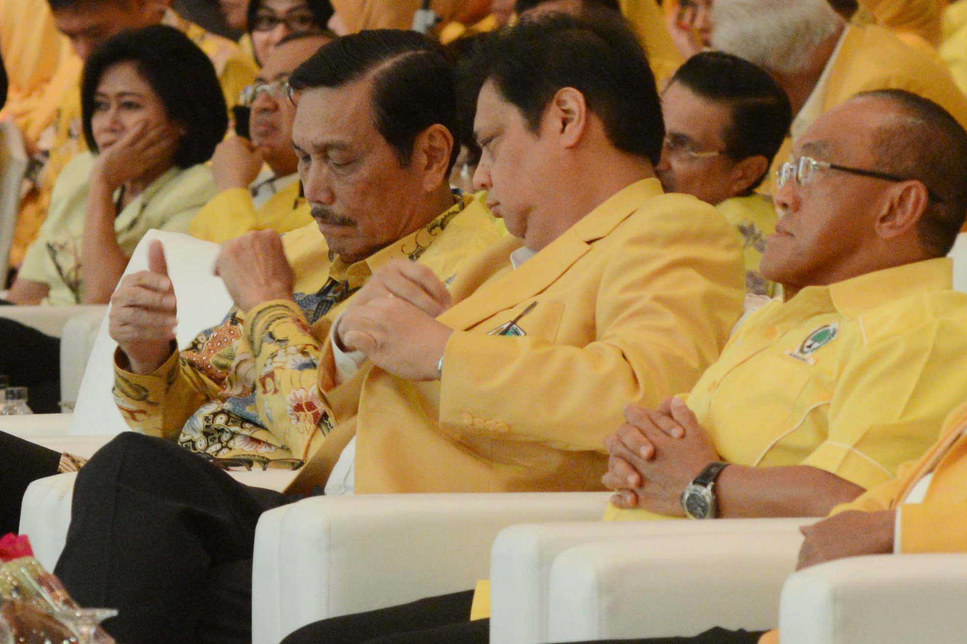 Luhut, Ical, Agung Laksono, dan Ponakan JK Masuk Pengurus Golkar