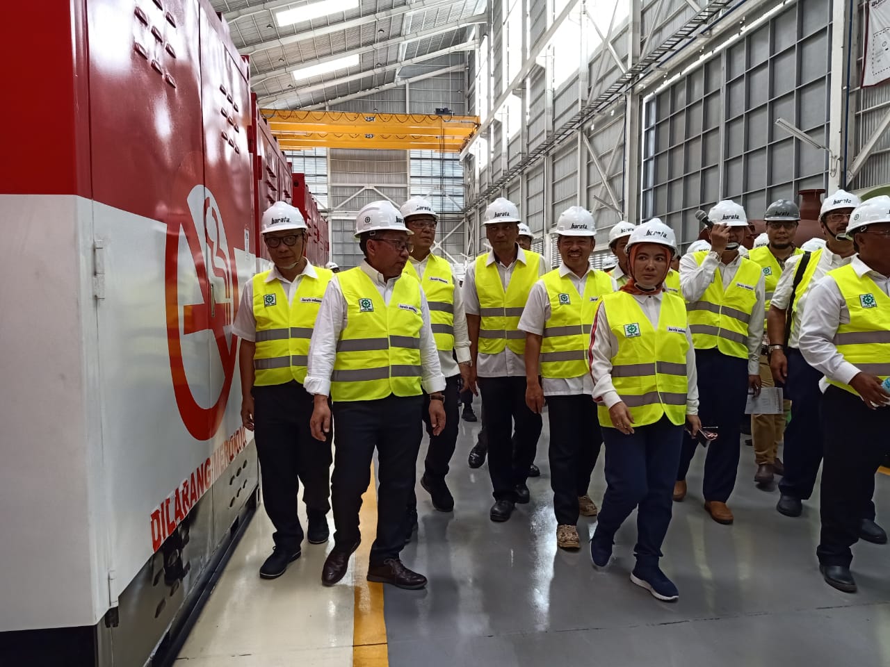 Pertamina dan Barata Indonesia sepakat bekerja sama untuk mempercepat pembangunan kilang minyak. 