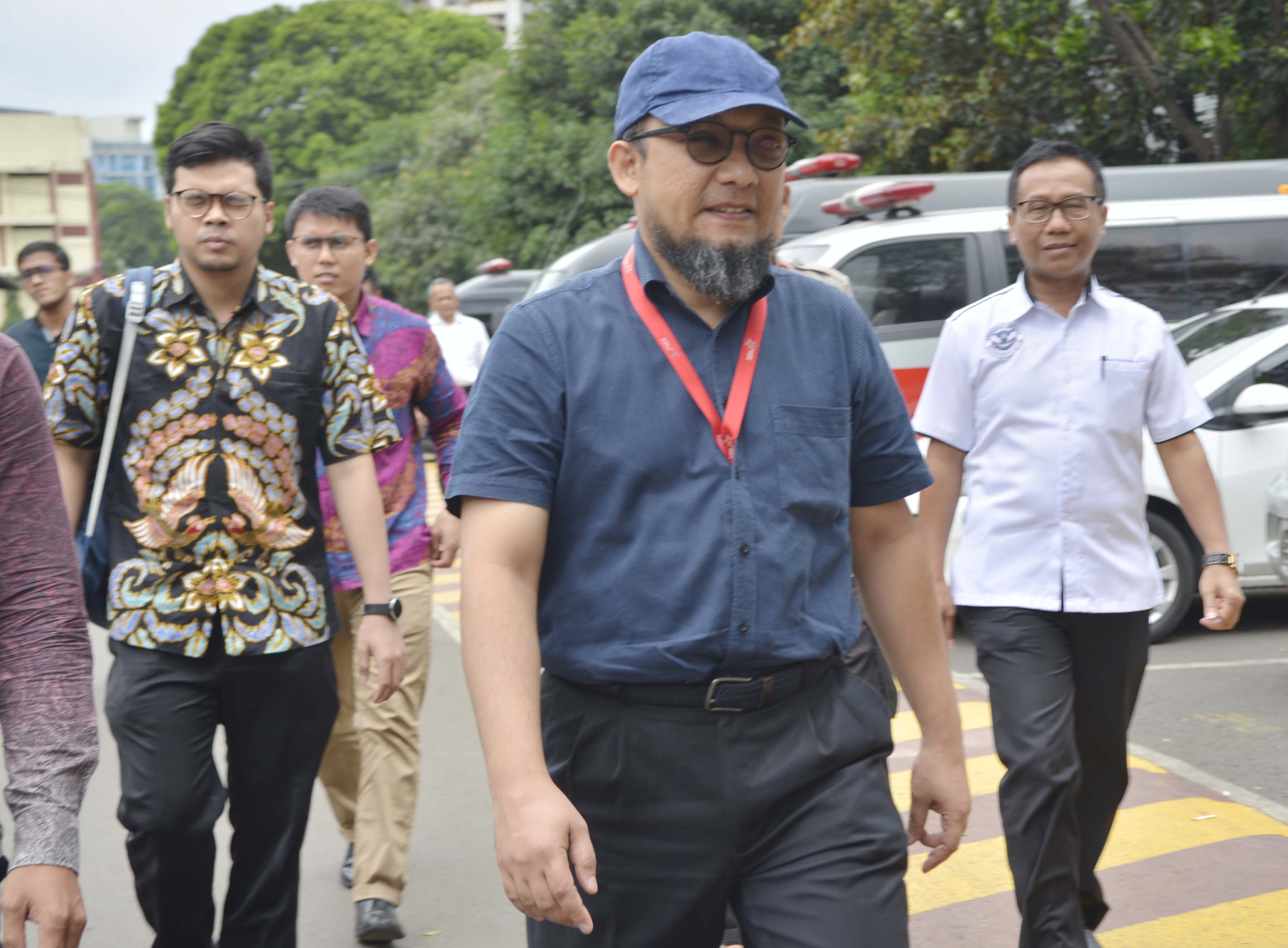 Novel Baswedan mendatangi Podla Metro Jaya untuk jalani pemeriksaan