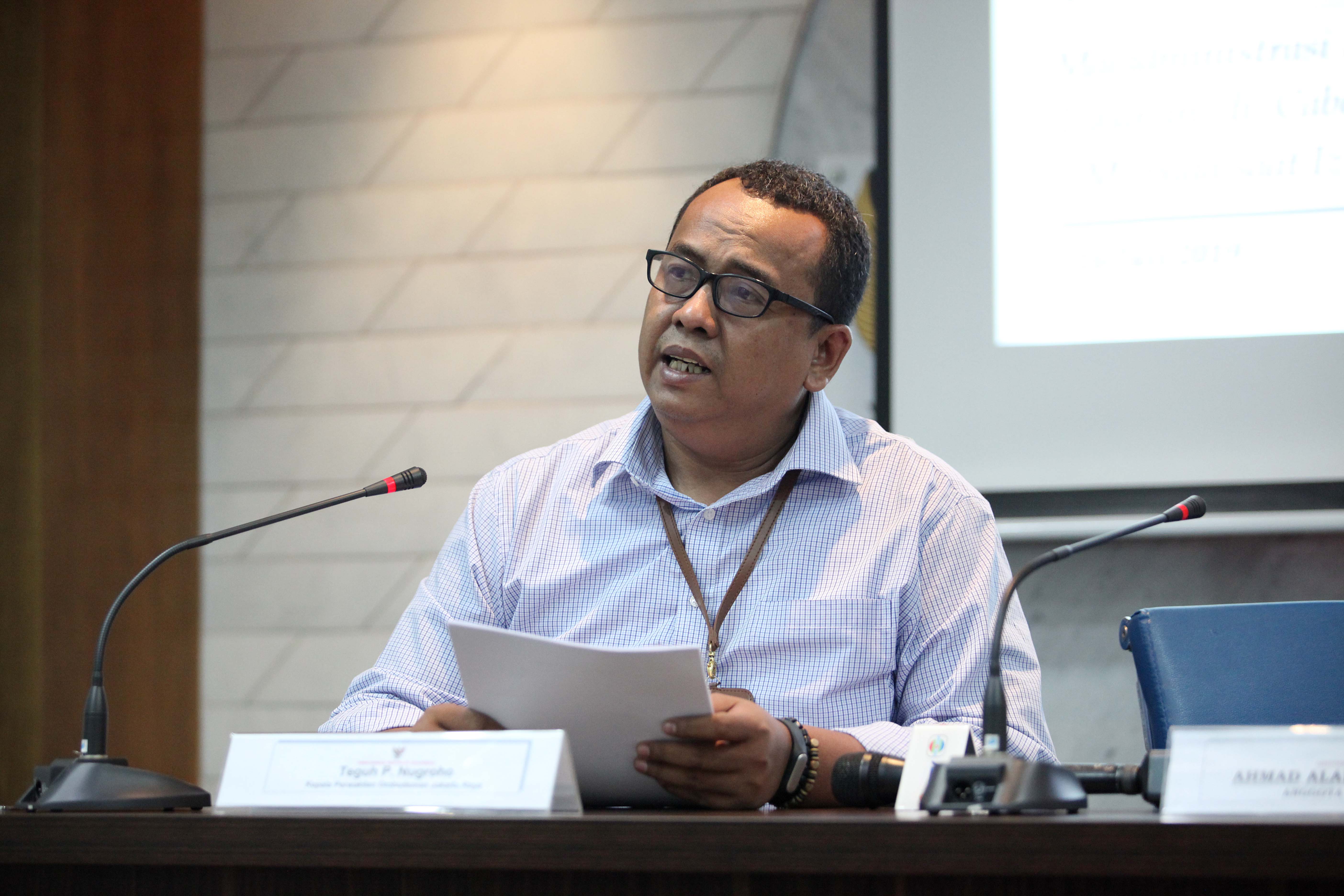 Kepala Perwakilan Ombudsman Jakarta Raya teguh P Nugroho