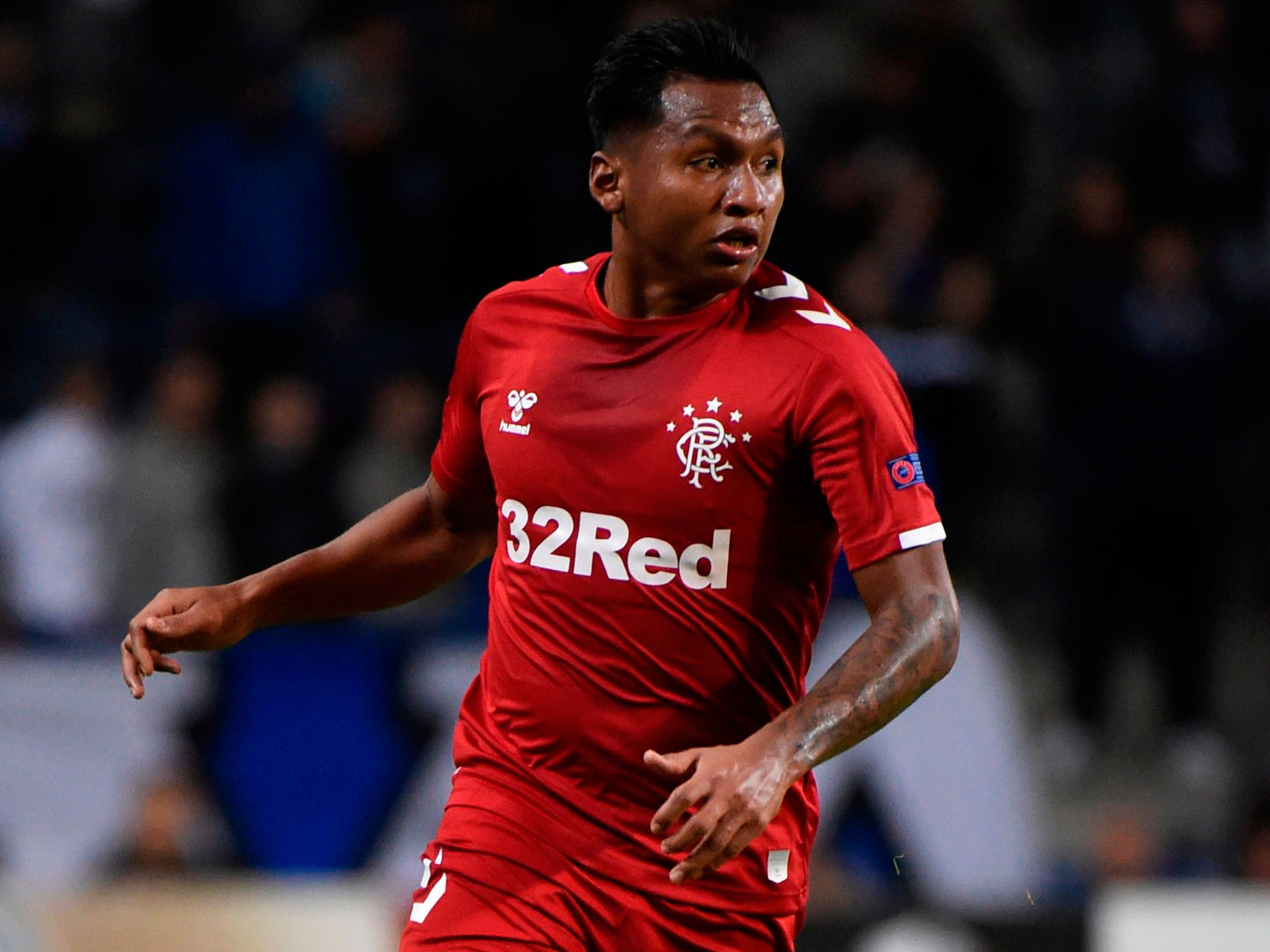PENYERANG andalan Glasgow Rangers, Alfredo Morelos