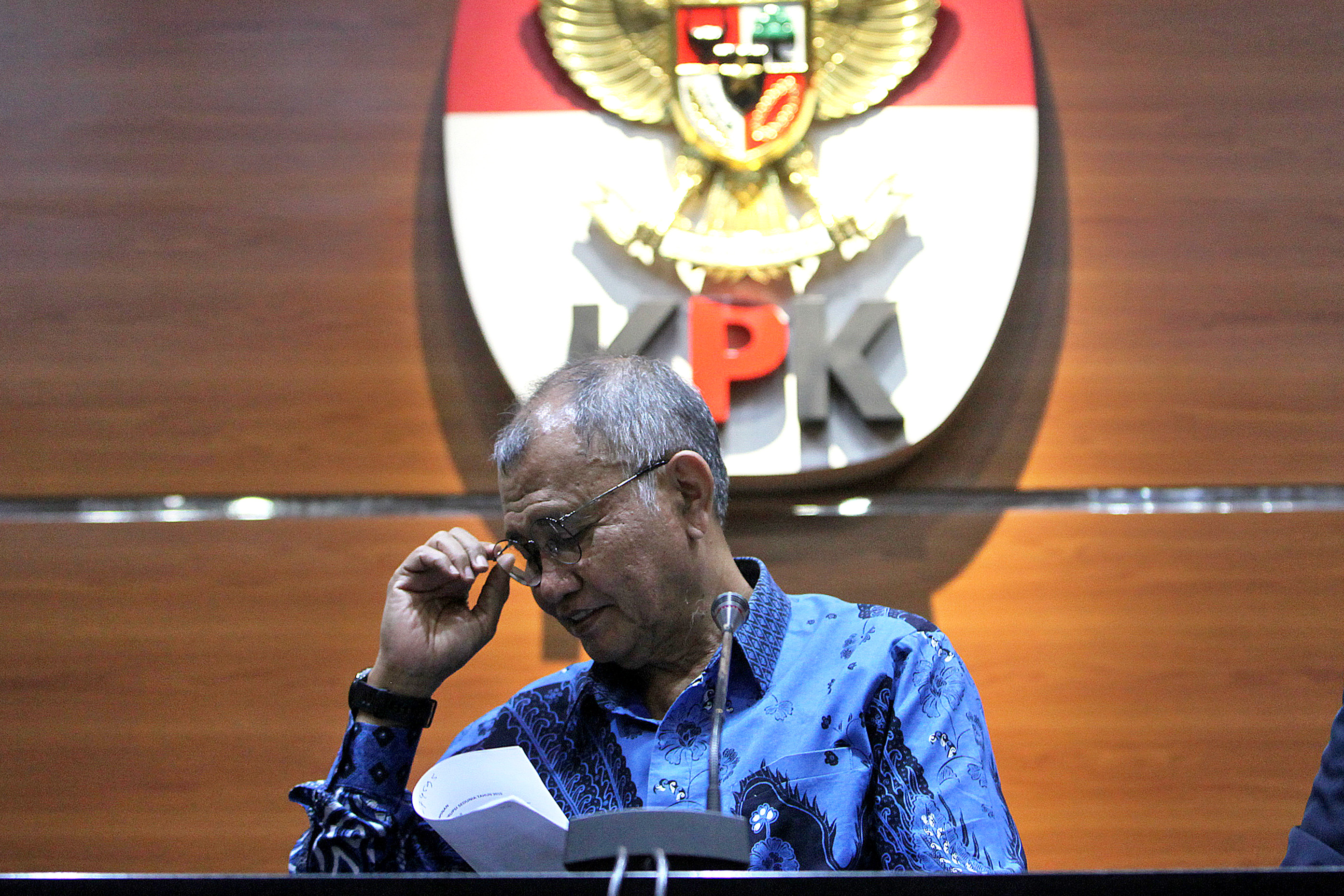 Eks Ketua KPK Agus rahardjo