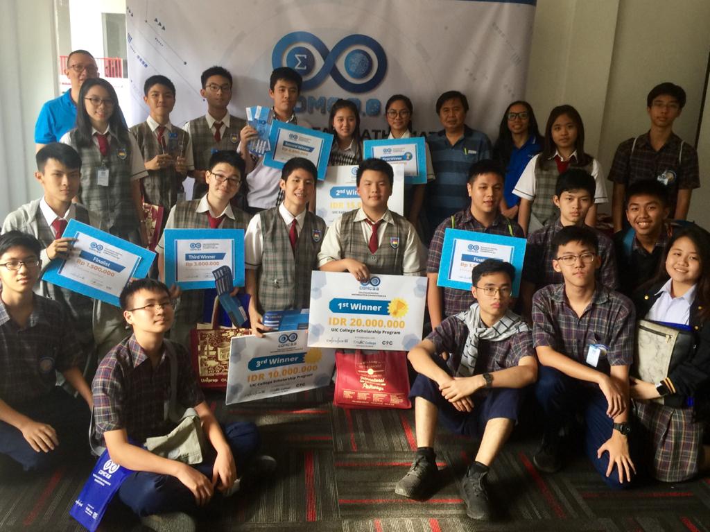 Para pemenang kompetisi Calculus Digital Mathematic Competition 3.0 (CMDC)