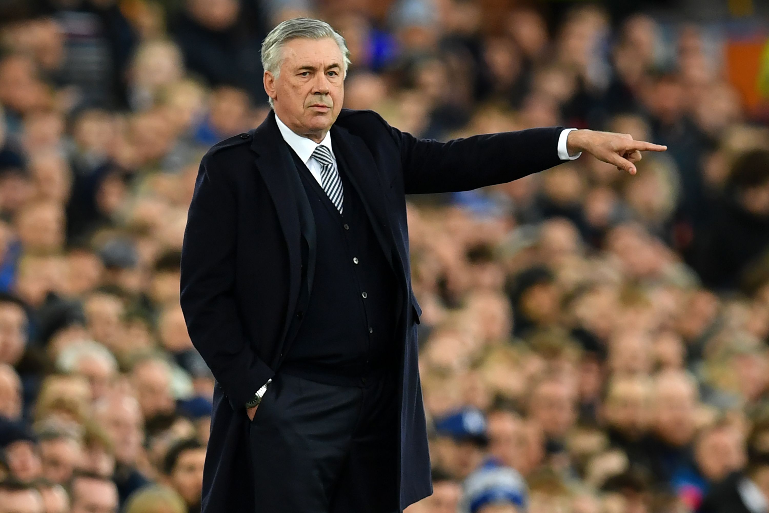 Pelatih Everton Carlo Ancelotti