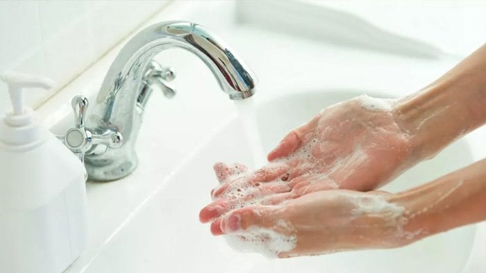 Ilustrasi Cuci Tangan.