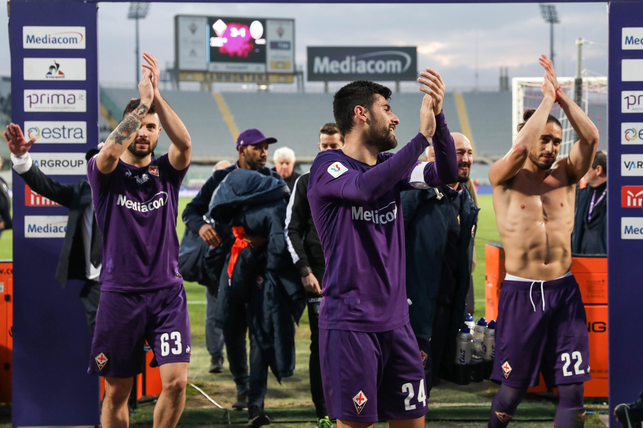 Kalahkan Atalanta, Fiorentina ke Perempat Final Coppa Italia