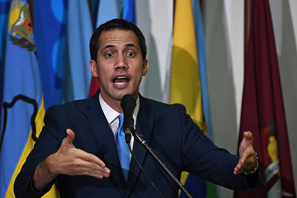 Pemimpin oposisi Venezuela, Juan Guaido 
