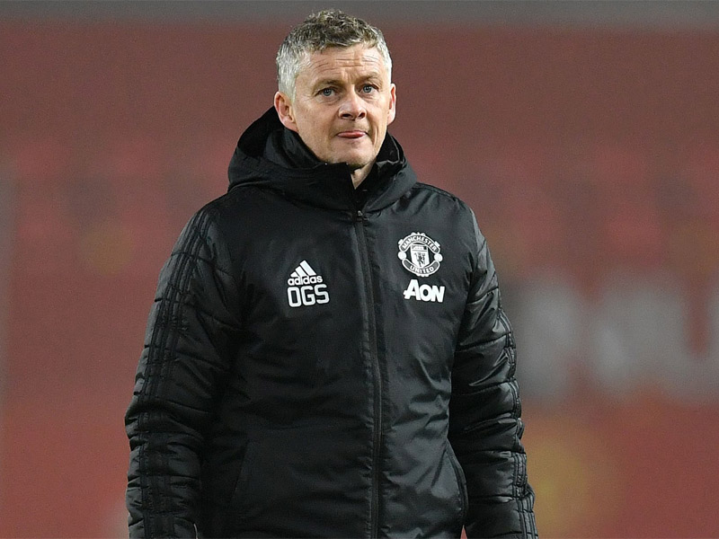 Pelatih Manchester United, Ole Gunnar Solskjaer.