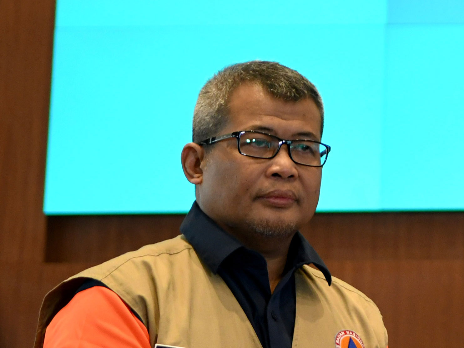 Kepala Pusat Data Informasi dan Komunikasi Kebencanaan Badan Nasional Penanggulangan Bencana (BNPB) Agus Wibowo