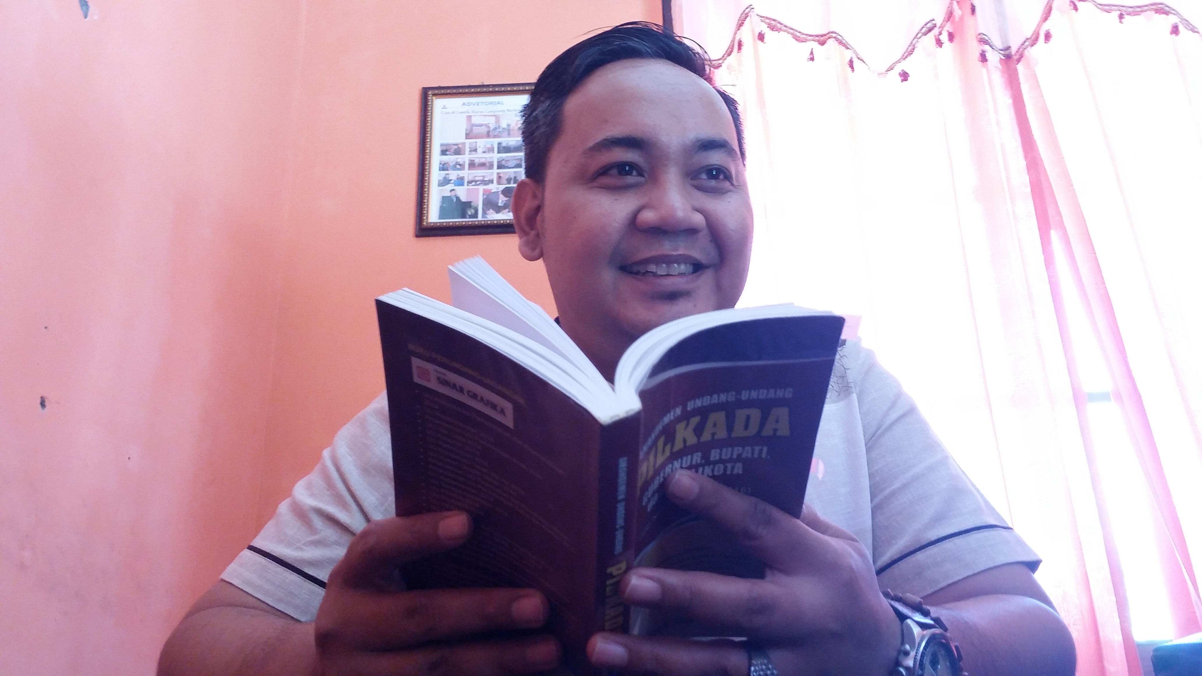 Koordinator Divisi Pengawasan Hubungan Masyarakat dan Hubungan Antarlembaga Bawaslu Kabupaten Cianjur, Hadi Dzikri Nur.