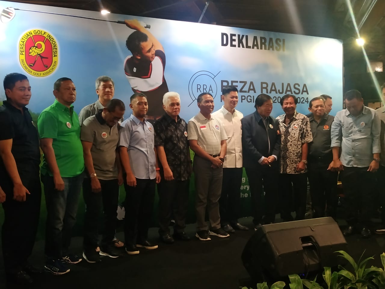 Deklarasi Reza Rajasa sebagai Calon Ketua Umum PGI DKI Jakarta