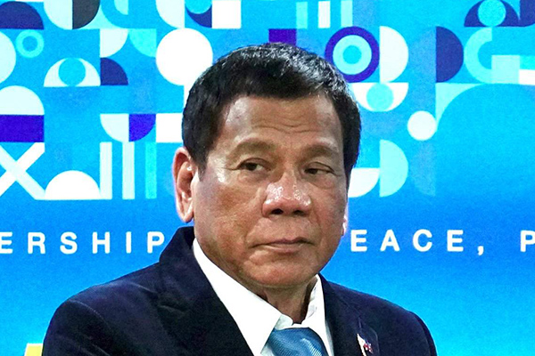 Presiden Filipina Rodrigo Duterte 