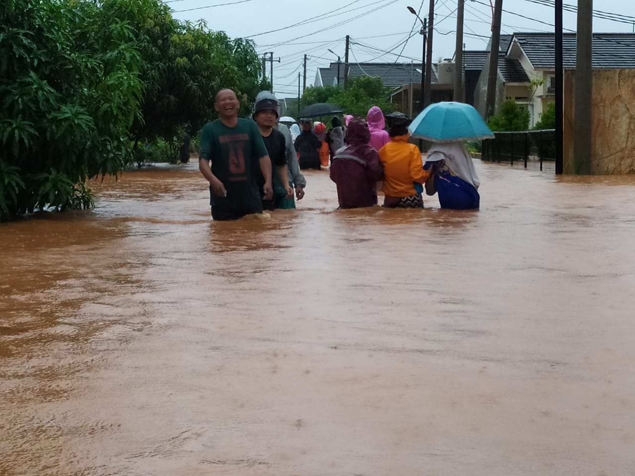 Perumahan di Cileungsi Terdampak Banjir