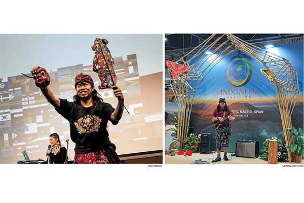 Penampilan Gede Putra Witsen di berbagai ajang internasional.