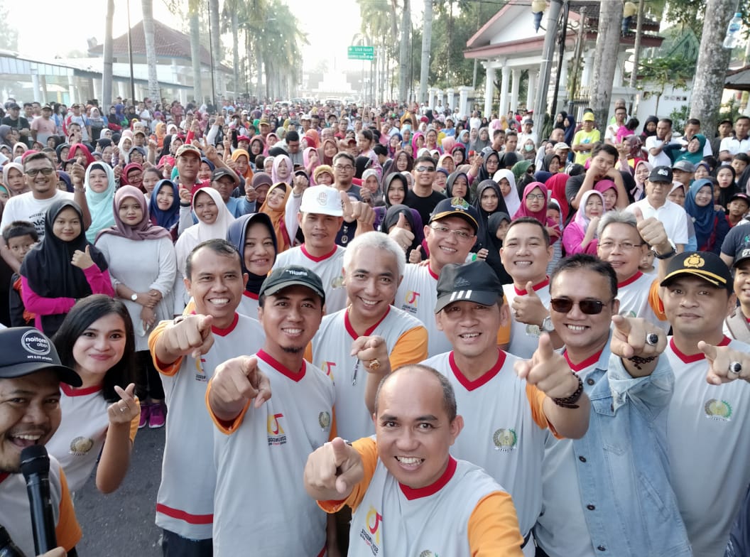 Jalan santai memperingati Hut ke-70 Imigrasi di Pangkalpinang 