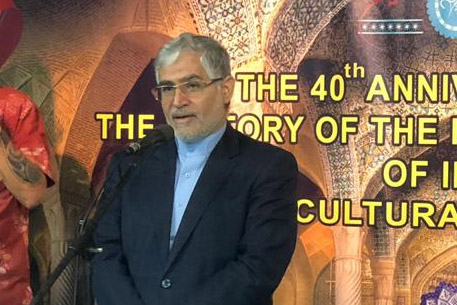  Duta Besar Iran untuk Indoneasia, Mohammad Khoush Heikal Azadatas.