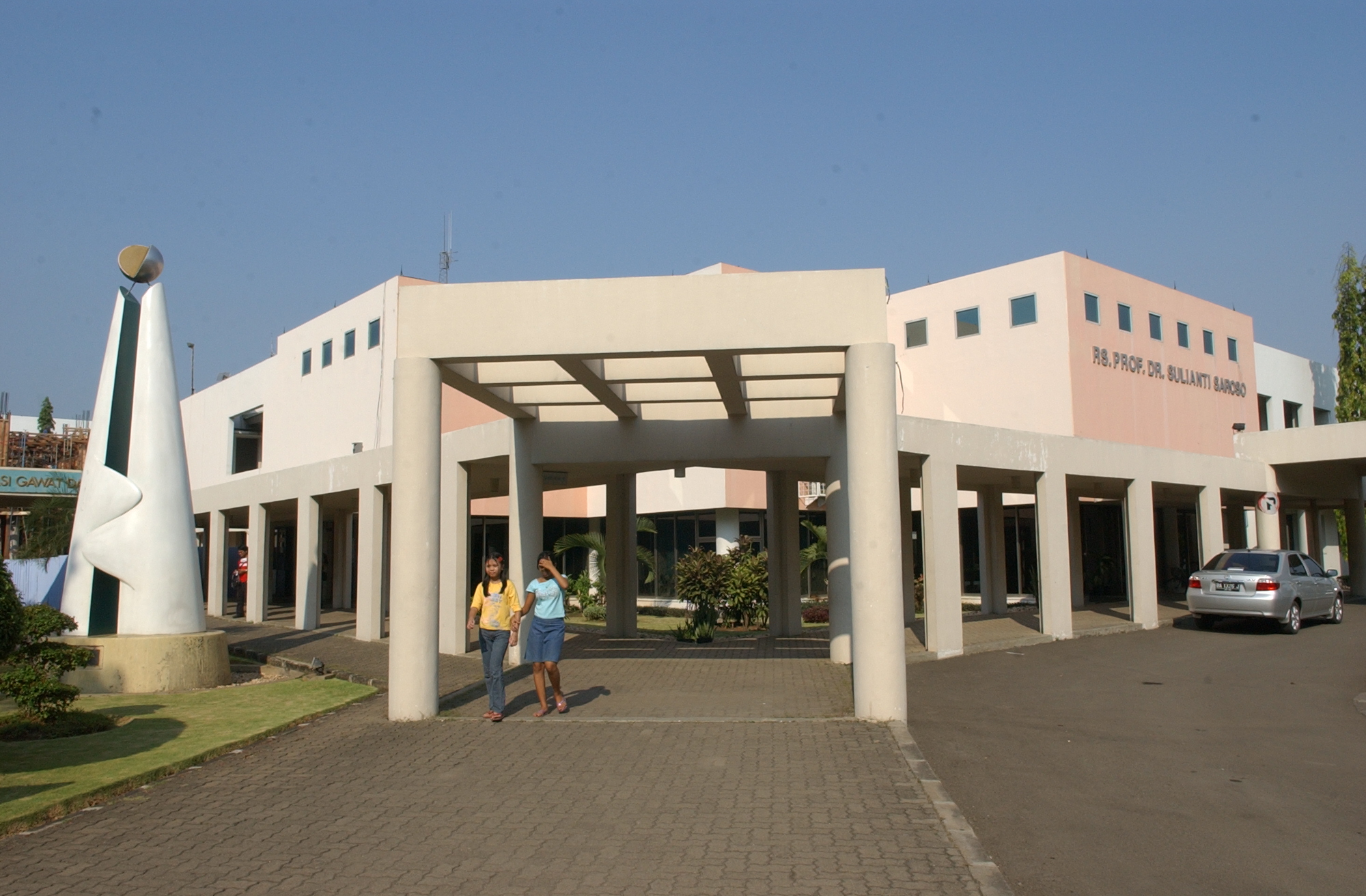 RSPI Sulianti Saroso yang jadi salah satu dari 3 RS rujukan bagi terduga terinfeksi virus korona