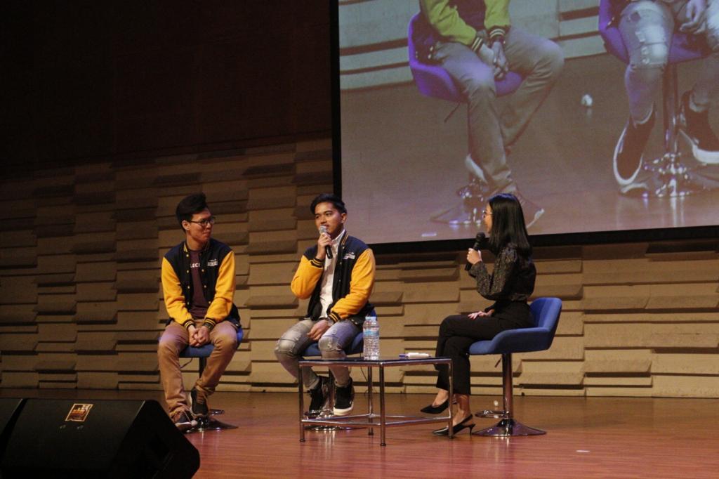 Kaesang Pangarep (tengah)