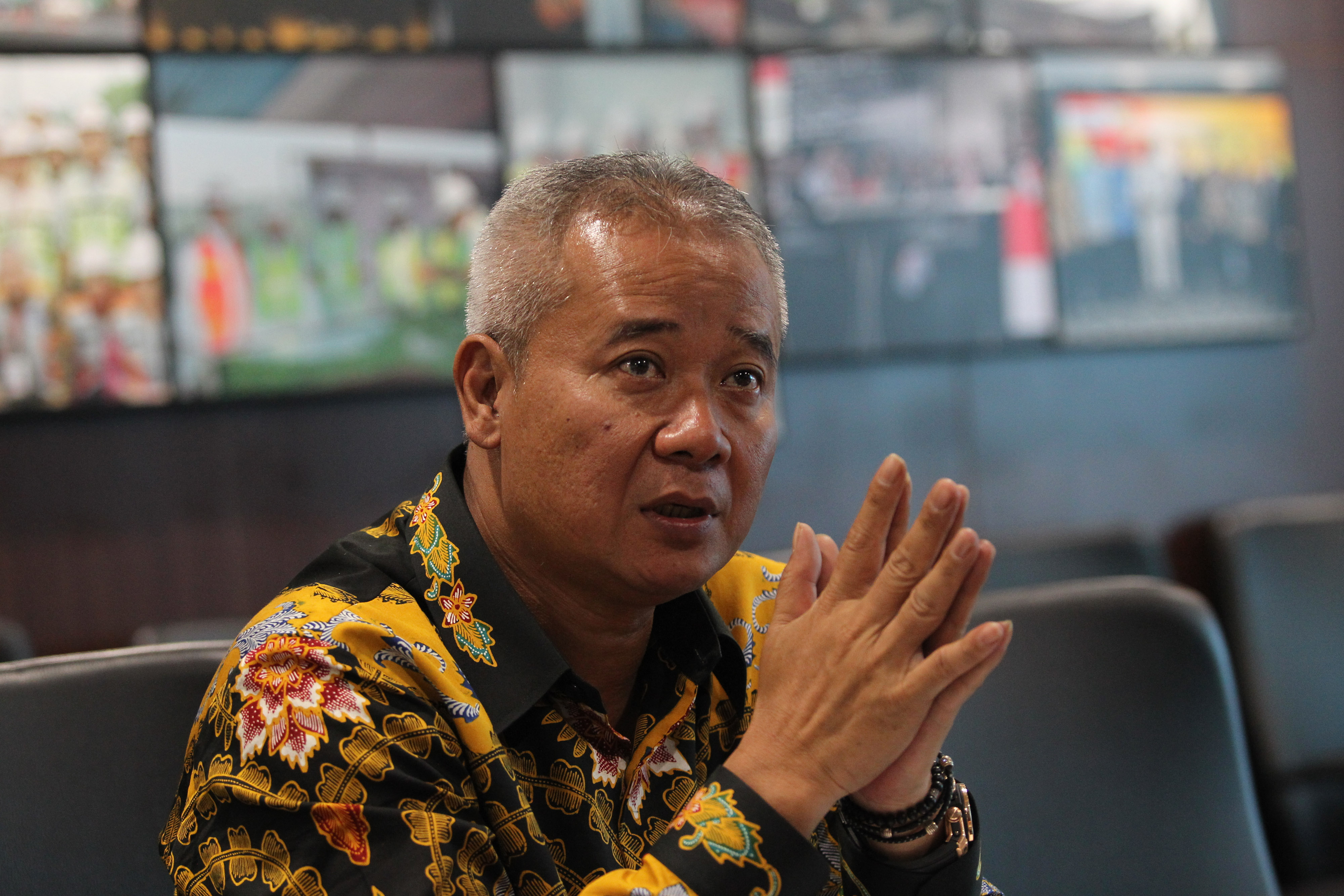 Direktur Utama PT Wijaya Karya Tbk (WIKA) Tumiyana   