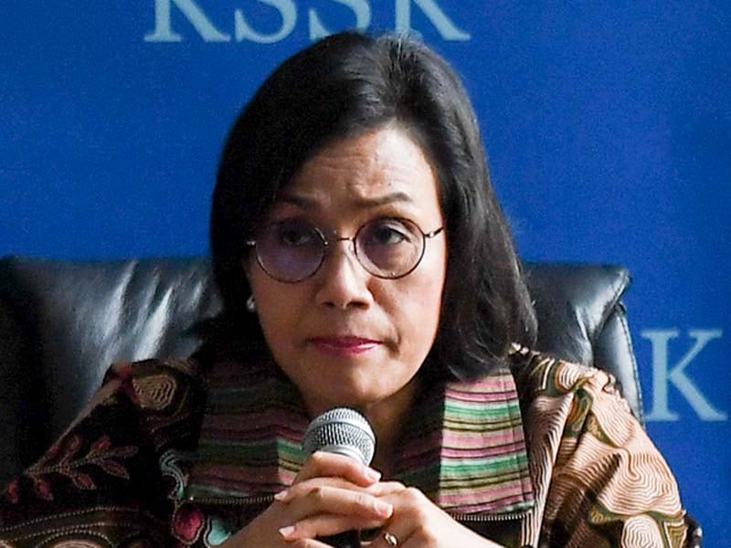 Menteri Keuangan Sri Mulyani Indrawati 