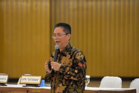 Ketua Pelaksana Eksekutif LTMPT, Prof. Budi Prasetyo Widyobroto memberikan penjelasan soal penerimaan mahasiswa PTN tahun 2020  