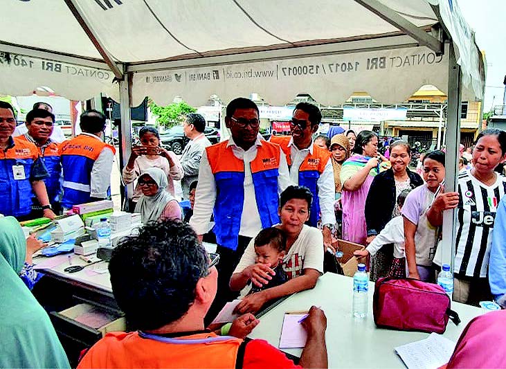 BUMN Bergerak Membantu Korban Bencana