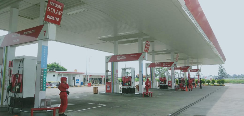 SPBU di Rest Areta KM 166 Tol Cipali