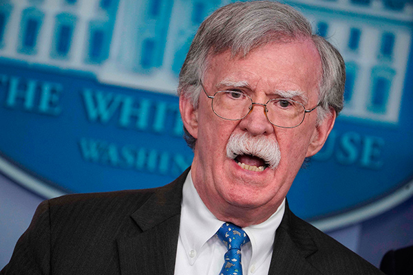 Mantan Penasihat Keamanan Nasional John Bolton