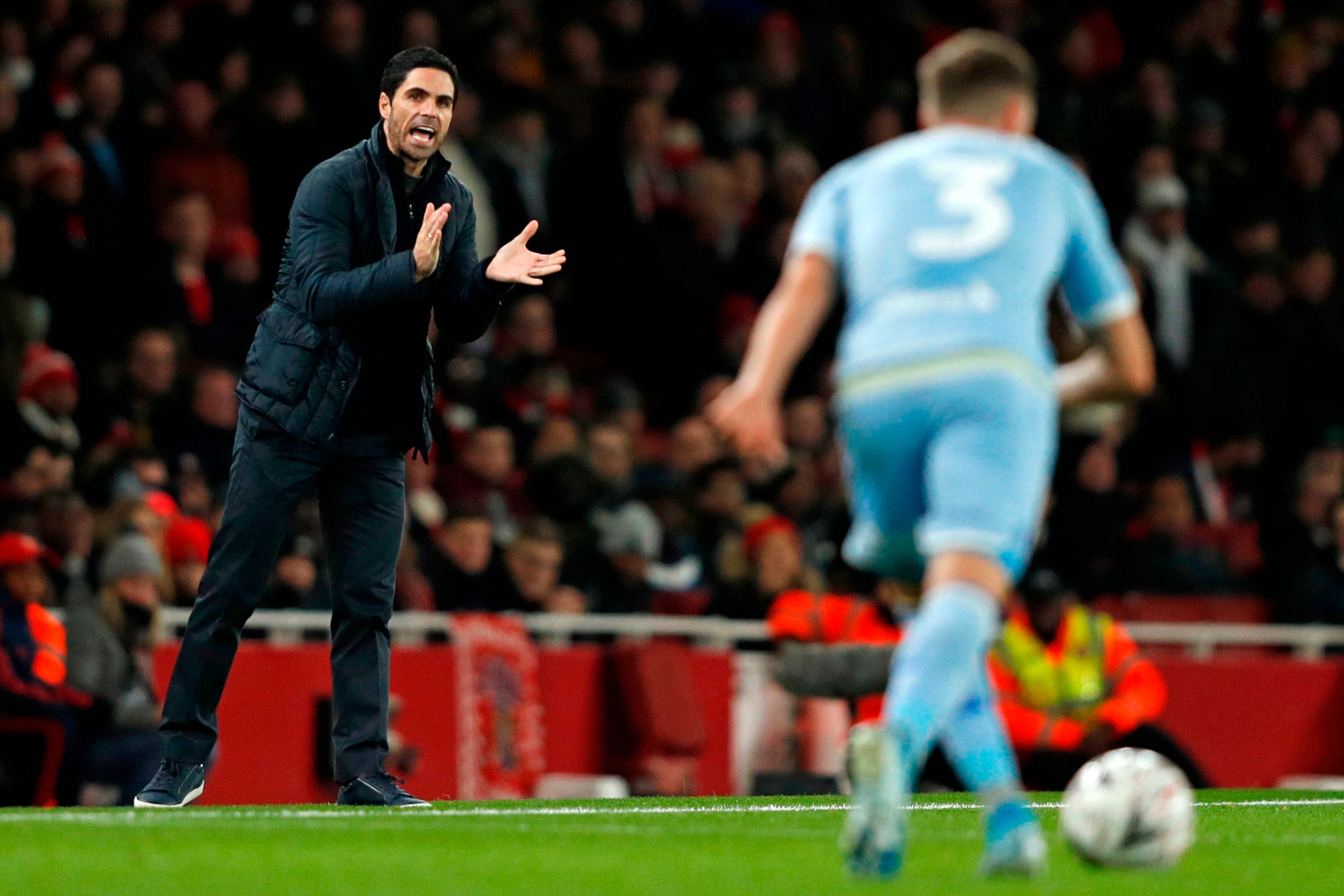 Manajer Arsenal Mikel Arteta